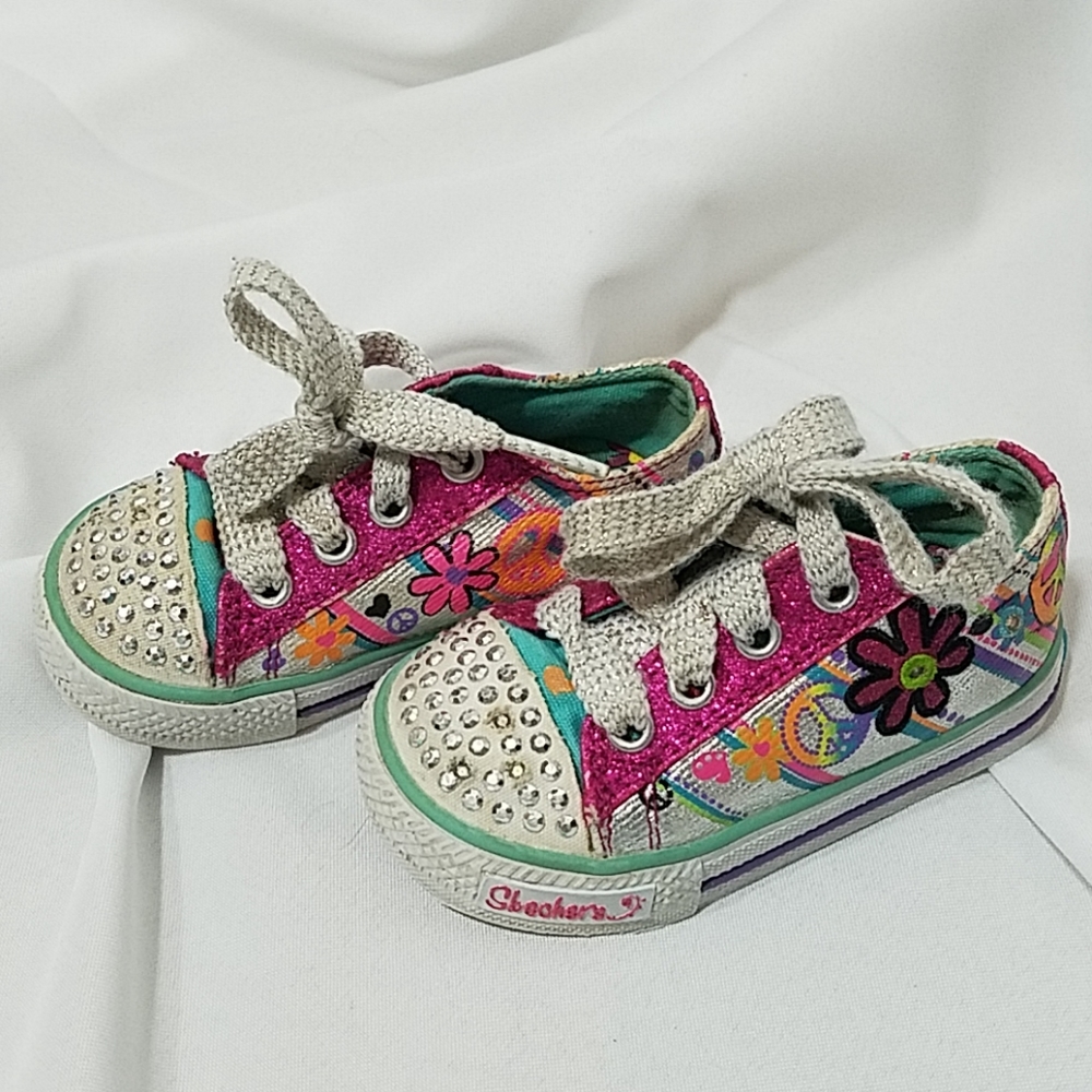 Skechers Girls Light Up Twinkle Toes